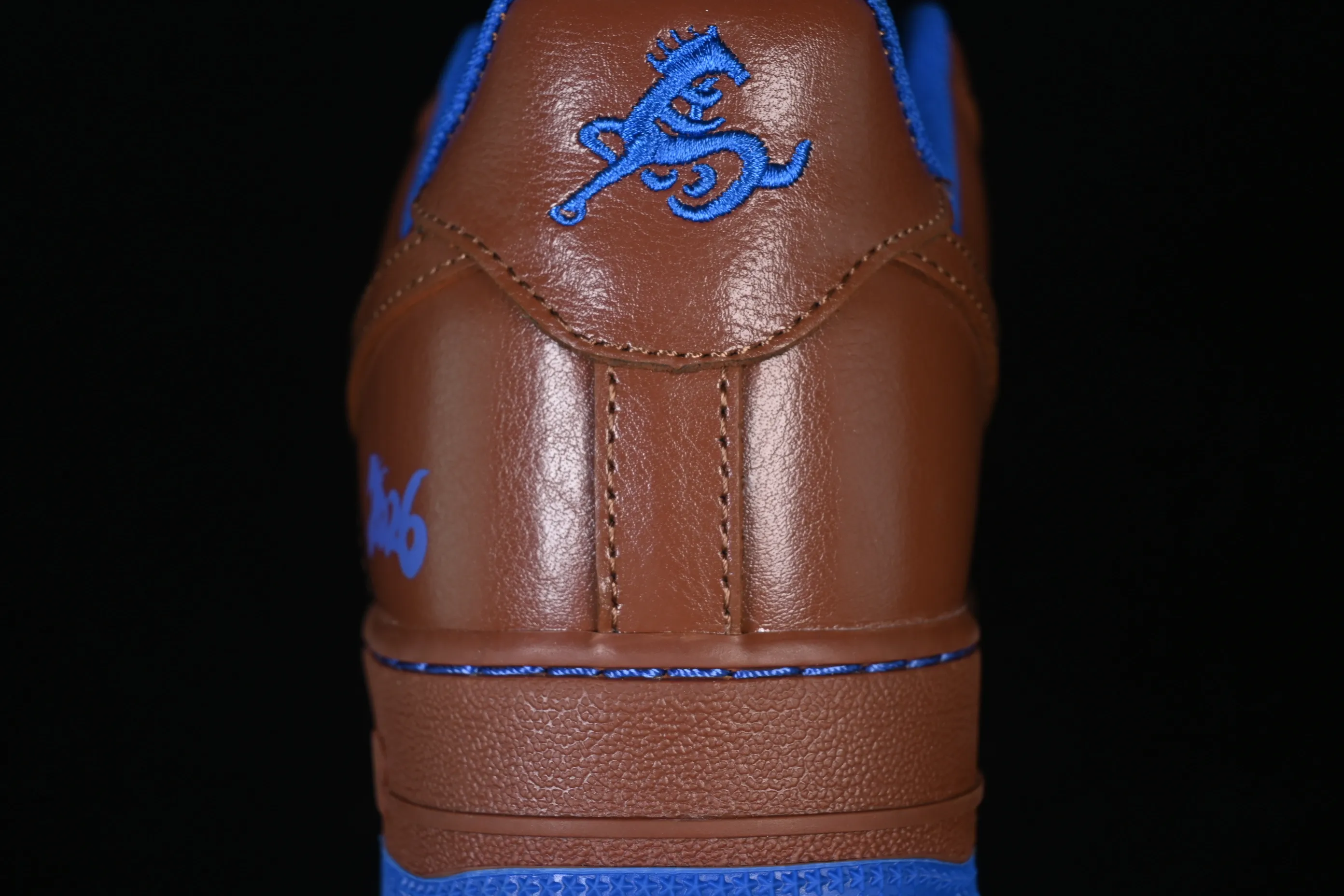 All categories Nk Air Force 1 Air Force series Nk Air Force 1 Low Air Force low top Nike Air Force 1'07 Low Year of the Horse joint name Tan Brown Blue Air Force 1 low top casual sneakers XY9025-007